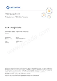 B39941B5057U410 Datenblatt Cover