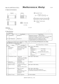 BLM31PG391SZ1L Datasheet Pagina 2