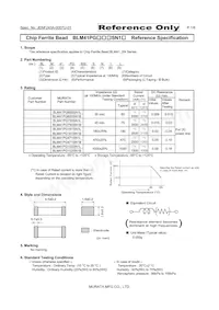 BLM41PG102SN1L Datasheet Copertura