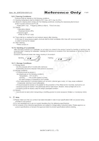 BLM41PG102SN1L Datasheet Pagina 8