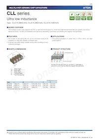 CLLC1AX7S0G334M050AC Datasheet Pagina 3