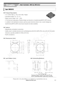 CMD5D13NP-3R3MC-2L Datasheet Copertura