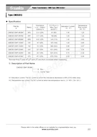 CMD5D13NP-3R3MC-2L Datasheet Page 2