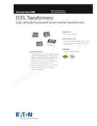 CTX110092-2 Datasheet Cover