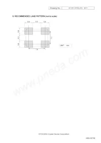 CX2016DB26000D0FLJCC Datasheet Pagina 6