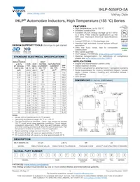 IHLP5050FDER4R7M5A Datenblatt Cover