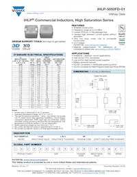 IHLP5050FDER6R8M01 Datenblatt Cover