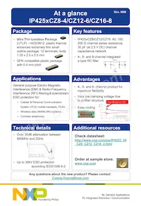 IP4251CZ8-4 Datasheet Copertura