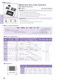 RG1005P-2490-B-T10 Datasheet Cover