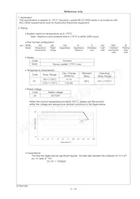 RHSN12A224K2K1H01B Datasheet Pagina 4