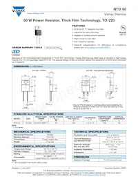 RTO050FR0680JTE1 Datasheet Cover