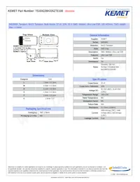 T510X226K035ZTE100 Datasheet Copertura