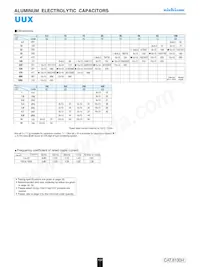 UUX1J470MNL6GS Datasheet Pagina 2