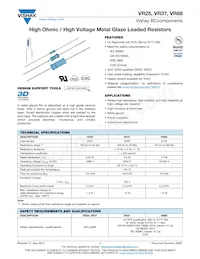 VR68000004994FAC00 Datasheet Cover