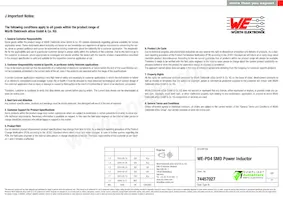 74457027 Datasheet Pagina 6