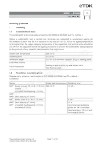 B32026B3105M000 Datasheet Pagina 11