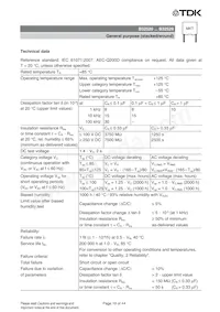 B32526R0227A000 Datasheet Pagina 19