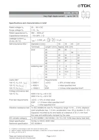 B41789K7278Q001 Datasheet Pagina 3