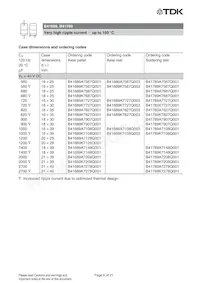 B41789K7278Q001 Datasheet Pagina 8