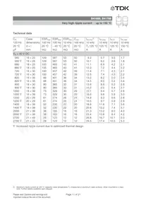 B41789K7278Q001 Datasheet Pagina 11