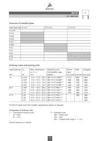 B81141C1683M289 Datenblatt Seite 3