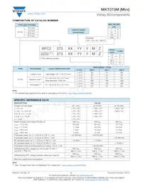 BFC2373EE475MI Datasheet Pagina 2