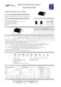 CIGW201610GH4R7MLE Datenblatt Cover