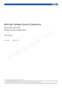 CS17-F2GA103MYGS Datasheet Copertura