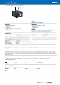 DKLP-0331-0350 Datasheet Copertura