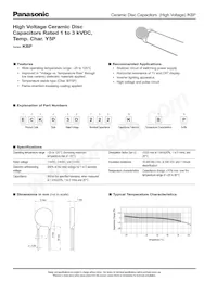 ECK-D3F272KBP Datasheet Copertura