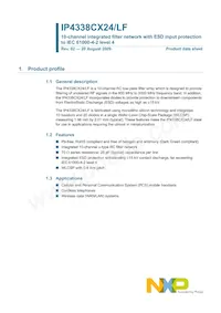 IP4338CX24/LF/P Datasheet Pagina 2