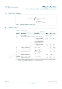 IP4338CX24/LF/P數據表 頁面 4