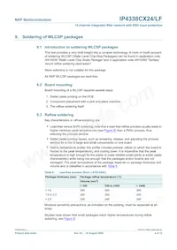 IP4338CX24/LF/P數據表 頁面 9