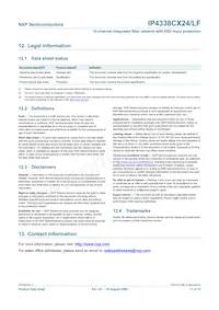 IP4338CX24/LF/P Datasheet Pagina 12