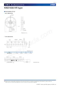 KMZ1608YHR601BTD25 Datenblatt Seite 11