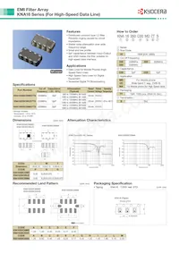 KNA16390C11MA7TS Datasheet Pagina 2