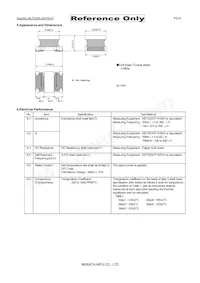 LQH32MN820K23L Datasheet Page 3