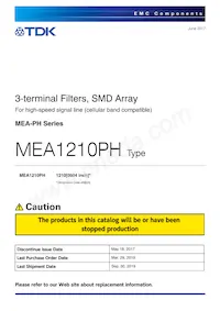MEA1210PH150T001數據表 封面