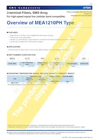 MEA1210PH150T001 Datasheet Pagina 3