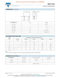 MKP1840610254 Datasheet Pagina 2