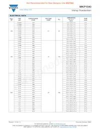 MKP1840610254 Datasheet Pagina 3