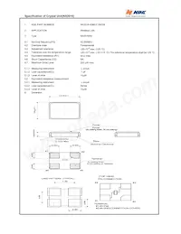 NX2016AB-40MHZ SW2W Datasheet Cover