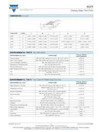 PLTT0805Z4992QGT5 Datasheet Page 2