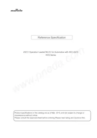 RHS7G2A332J1K1H01B Datasheet Copertura