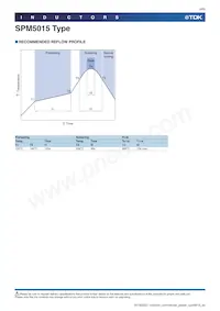 SPM5015T-3R3M Datasheet Page 4