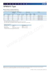 SPM5015T-3R3M Datasheet Page 6