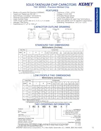 T491D227M006AS Datasheet Copertura