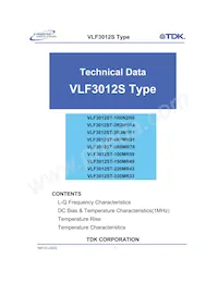 VLF3012ST-100MR59 Datasheet Copertura