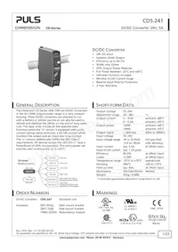 CD5.241 Datenblatt Cover