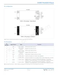 DCM3714VD2K31E0C01 Datasheet Page 3